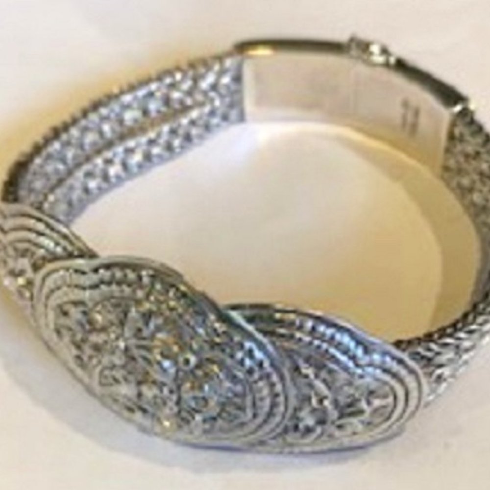 NEW 925 Pure Solid Sterling Silver Round Byzantine Unisex Bracelet from Thailand